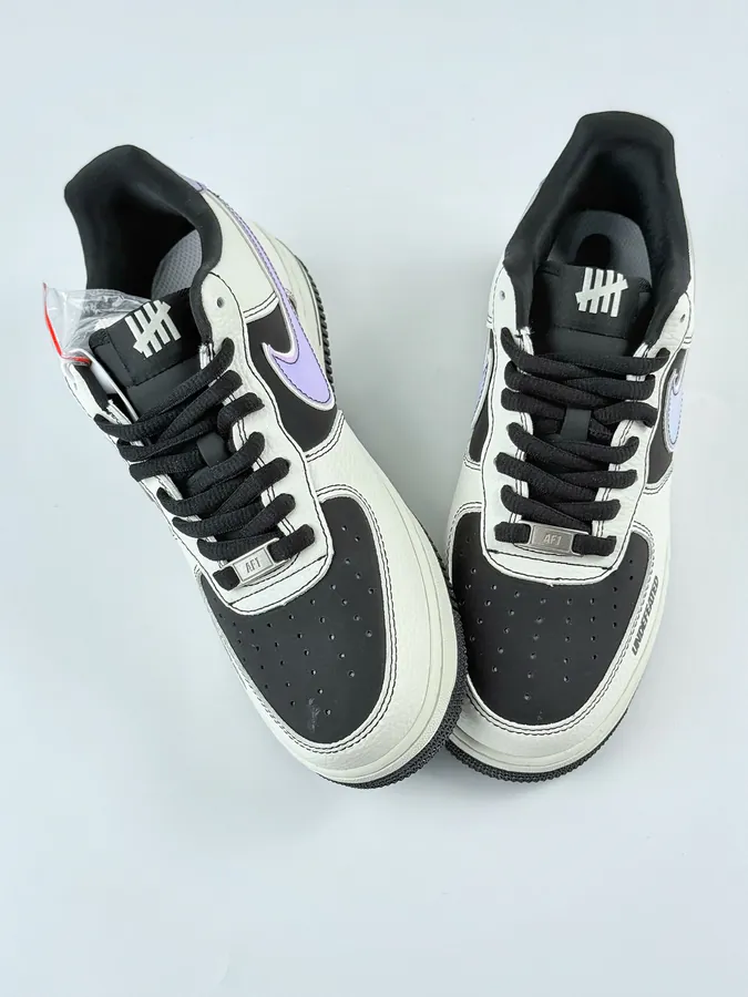 Nike Air Force 1 Low 07 x UNDEFEATED White Black Purple