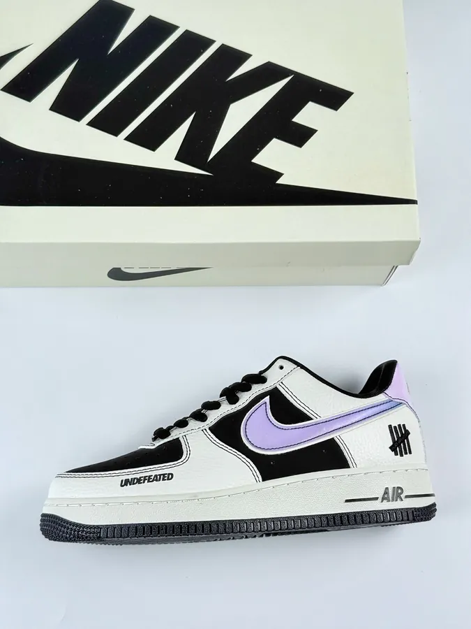 Nike Air Force 1 Low 07 x UNDEFEATED White Black Purple
