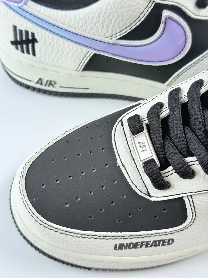 Nike Air Force 1 Low 07 x UNDEFEATED White Black Purple