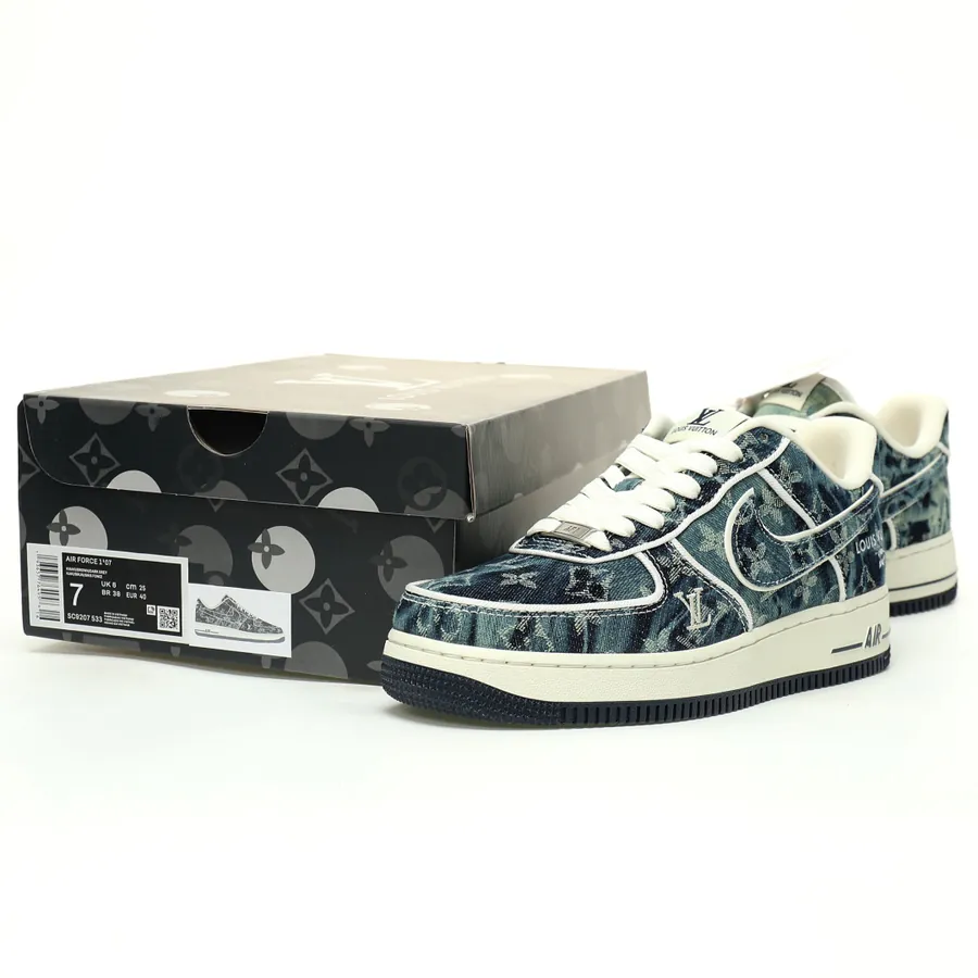 Louis Vuitton x Air Force 1 07 8 Low Monogram Bucket Bag