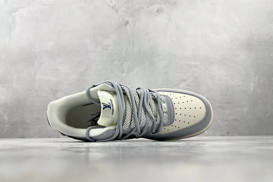 Nike Air Force 107 LV Collaboration Gray Blue White