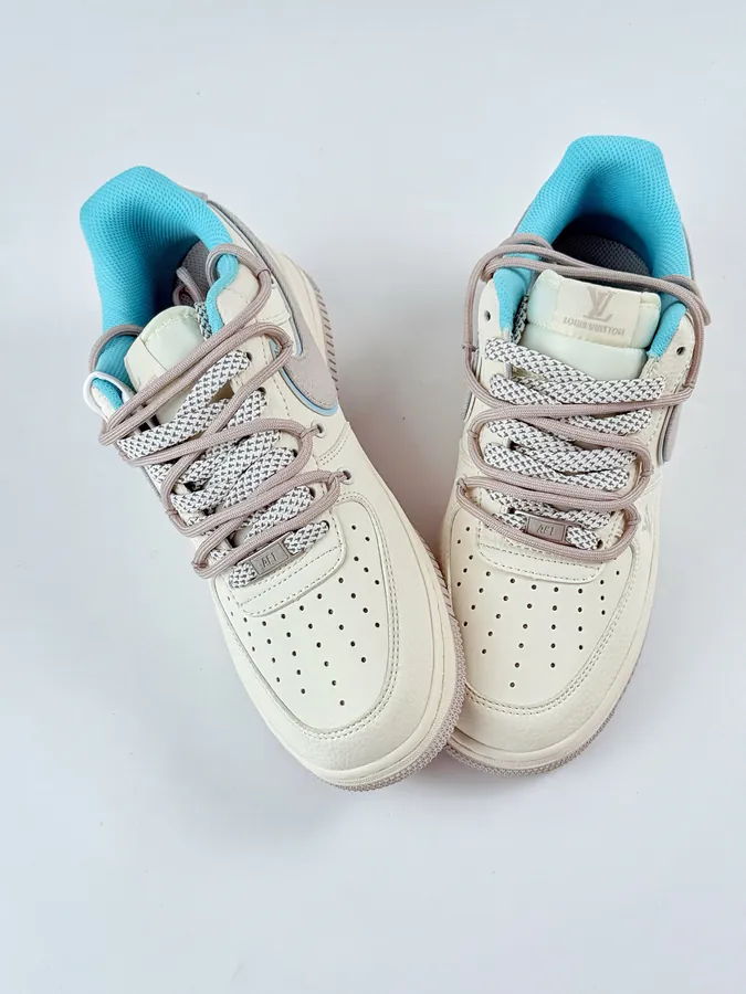 Nike Air Force 1 Low 07 x Louis Vuitton White Blue Starry