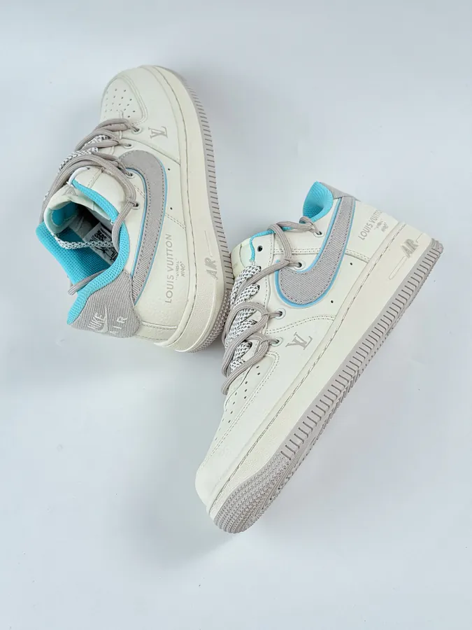 Nike Air Force 1 Low 07 x Louis Vuitton White Blue Starry