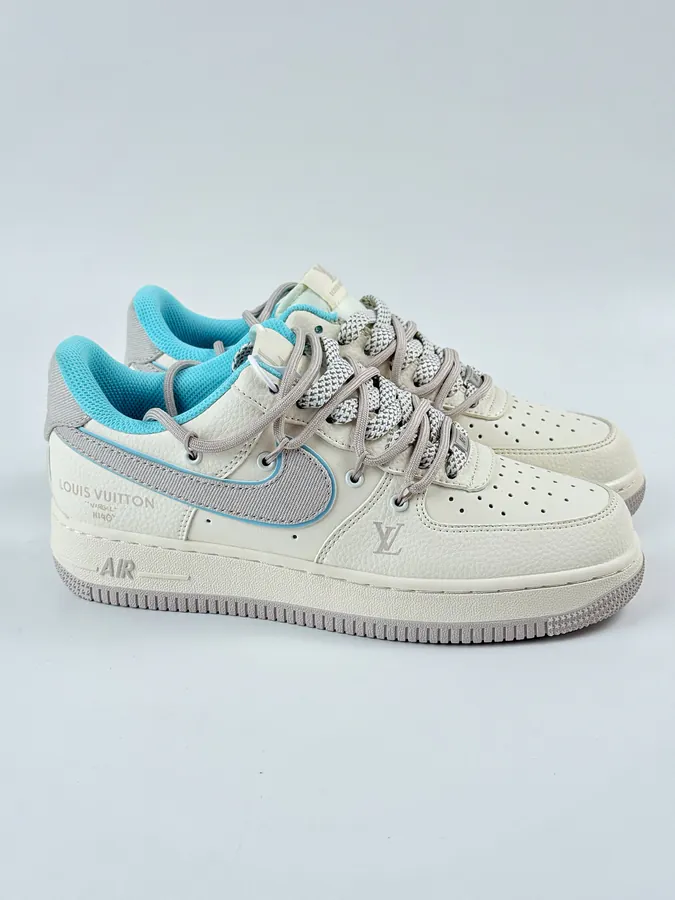 Nike Air Force 1 Low 07 x Louis Vuitton White Blue Starry