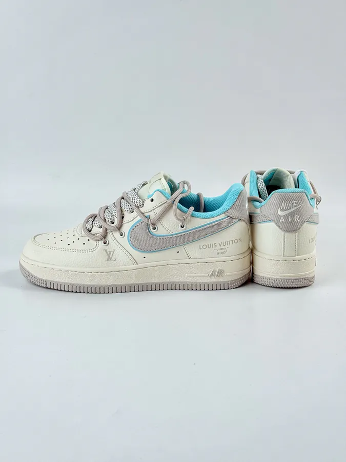 Nike Air Force 1 Low 07 x Louis Vuitton White Blue Starry