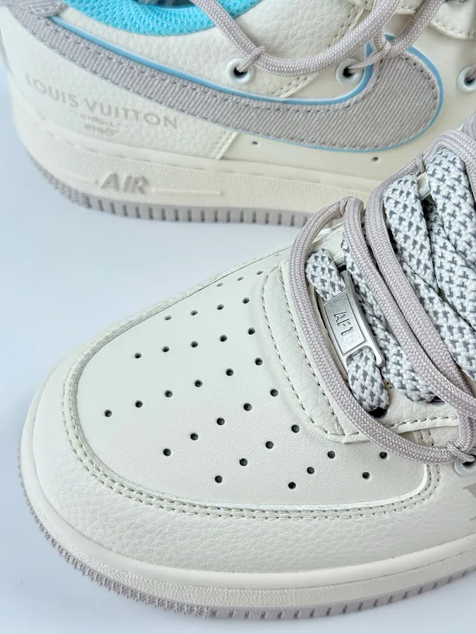 Nike Air Force 1 Low 07 x Louis Vuitton White Blue Starry