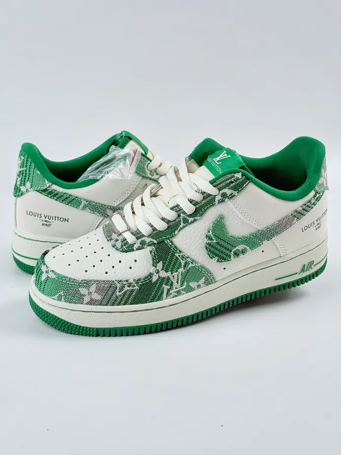 Nike Air Force 1 Low OG x Louis Vuitton White Green