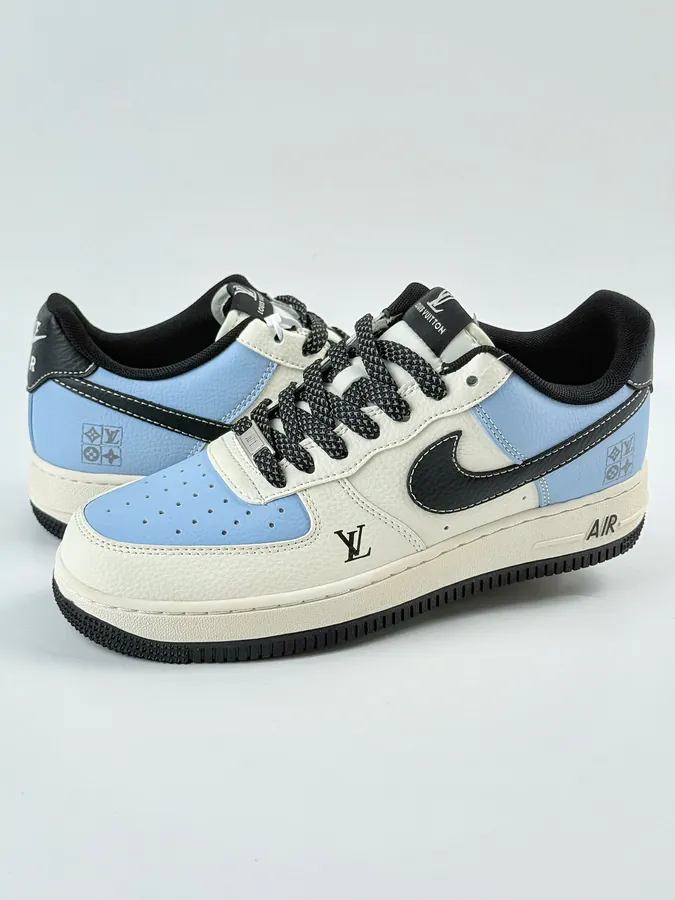 Nike Air Force 1 Low 07 x Louis Vuitton White Blue Starry