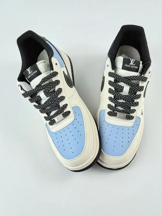Nike Air Force 1 Low 07 x Louis Vuitton White Blue Starry