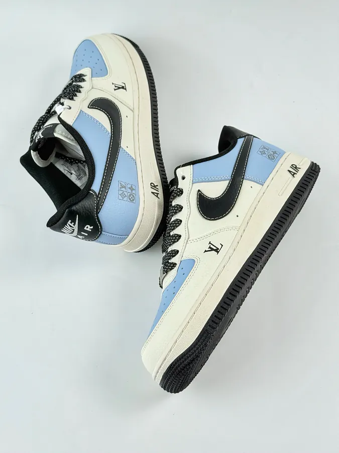 Nike Air Force 1 Low 07 x Louis Vuitton White Blue Starry