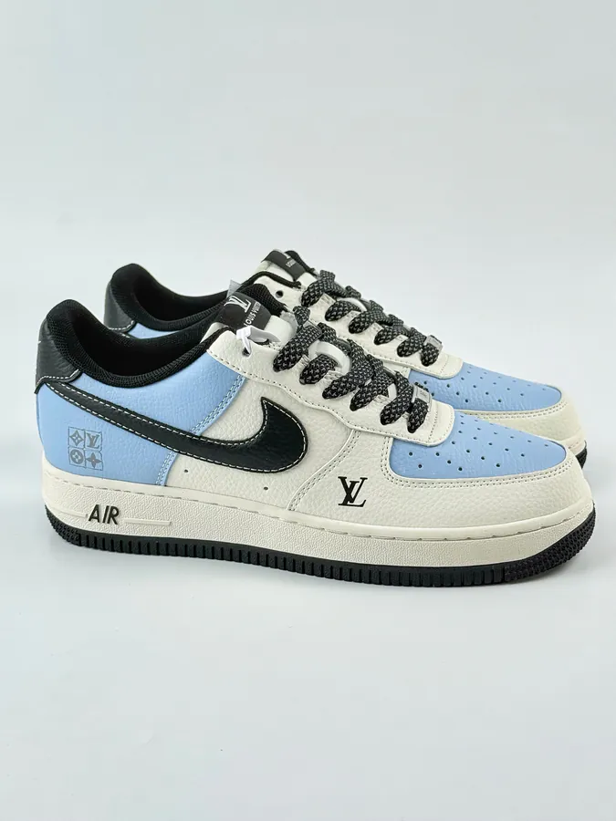 Nike Air Force 1 Low 07 x Louis Vuitton White Blue Starry