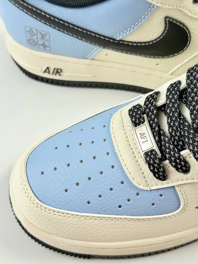 Nike Air Force 1 Low 07 x Louis Vuitton White Blue Starry