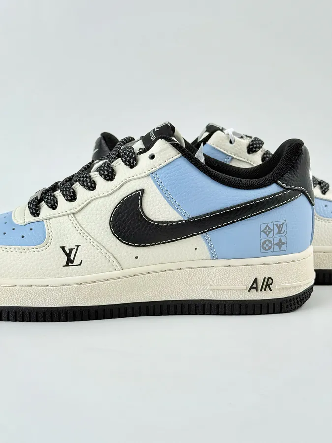 Nike Air Force 1 Low 07 x Louis Vuitton White Blue Starry