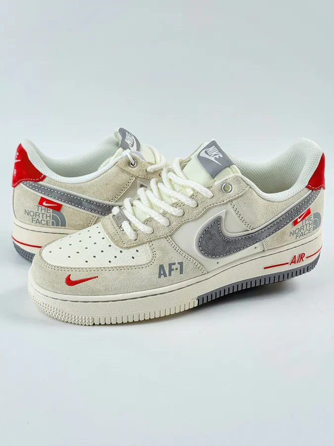 Nike Air Force 1 Low 07 x The North Face Classic Low Top Sneaker