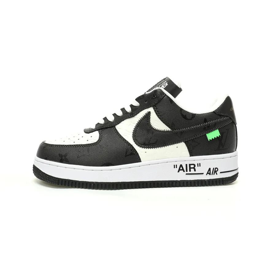 Louis Vuitton x Air Force 1 Low Dark BlackWhite Monogram