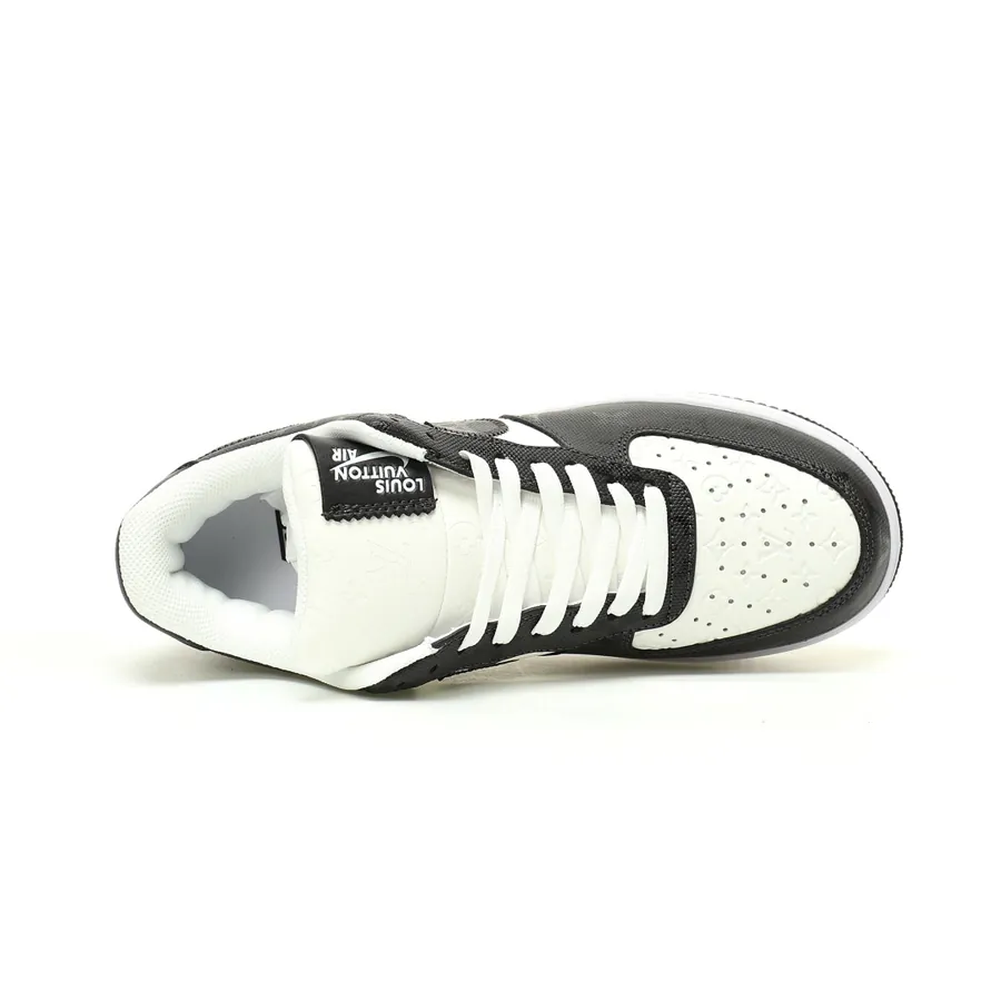 Louis Vuitton x Air Force 1 Low Dark BlackWhite Monogram