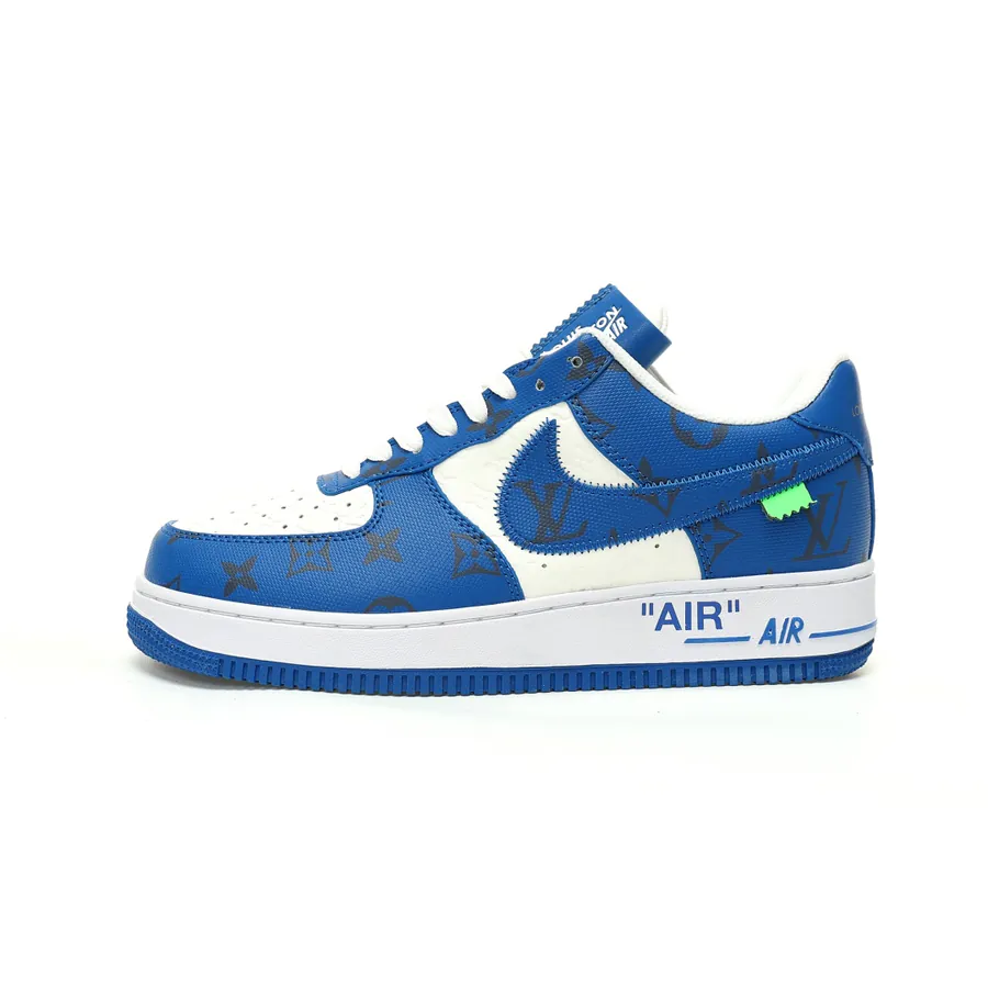 Louis Vuitton x Air Force 1 Low Royal Blue White Monogram