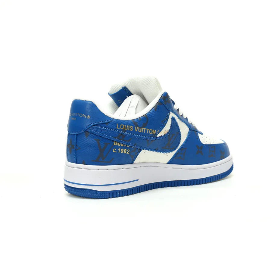 Louis Vuitton x Air Force 1 Low Royal Blue White Monogram