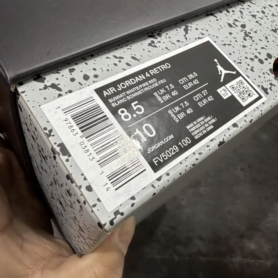Air Jordan AJ4 Retro White Cement 2025 Edition