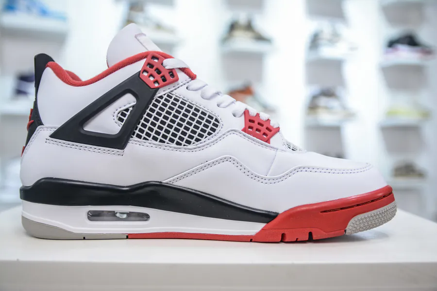 OG Original Air Jordan 4 Retro Fire Red