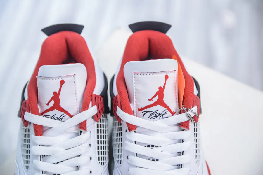 OG Original Air Jordan 4 Retro Fire Red