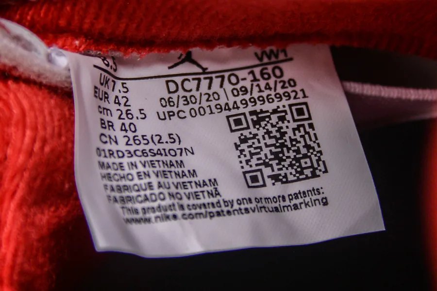 OG Original Air Jordan 4 Retro Fire Red