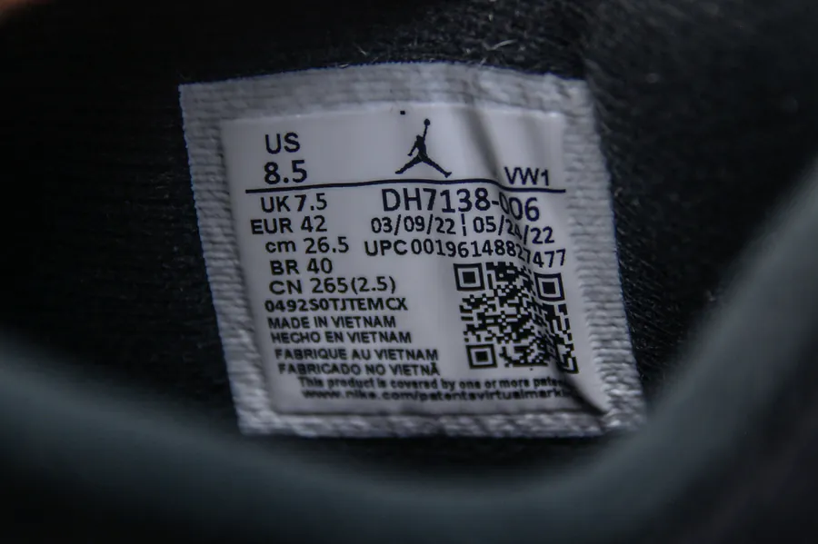 OG Original Air Jordan AJ4 Retro in Grained Calfskin
