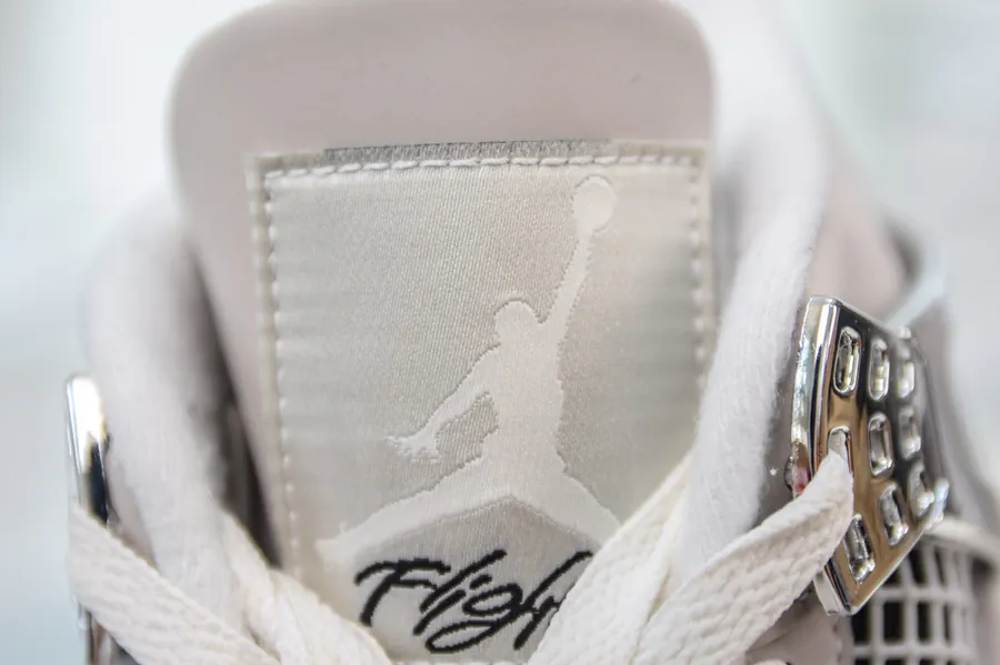 Air Jordan AJ4 Light Iron Ore Frozen Moments Bucket Bag