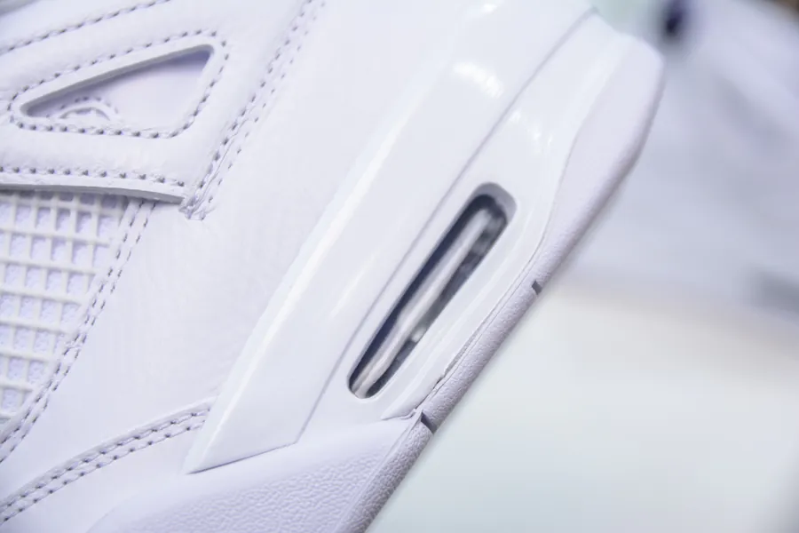 OG Original Air Jordan AJ4 Retro in White and Purple