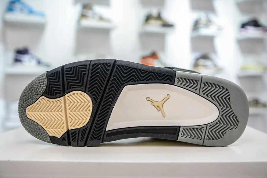 Air Jordan AJ4 Olive Exclusive Development, Authentic Materials