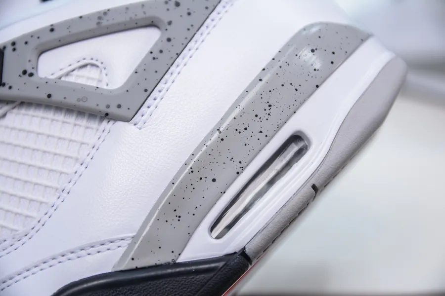 OG Pure Original Air Jordan 4 Retro OG White Cement
