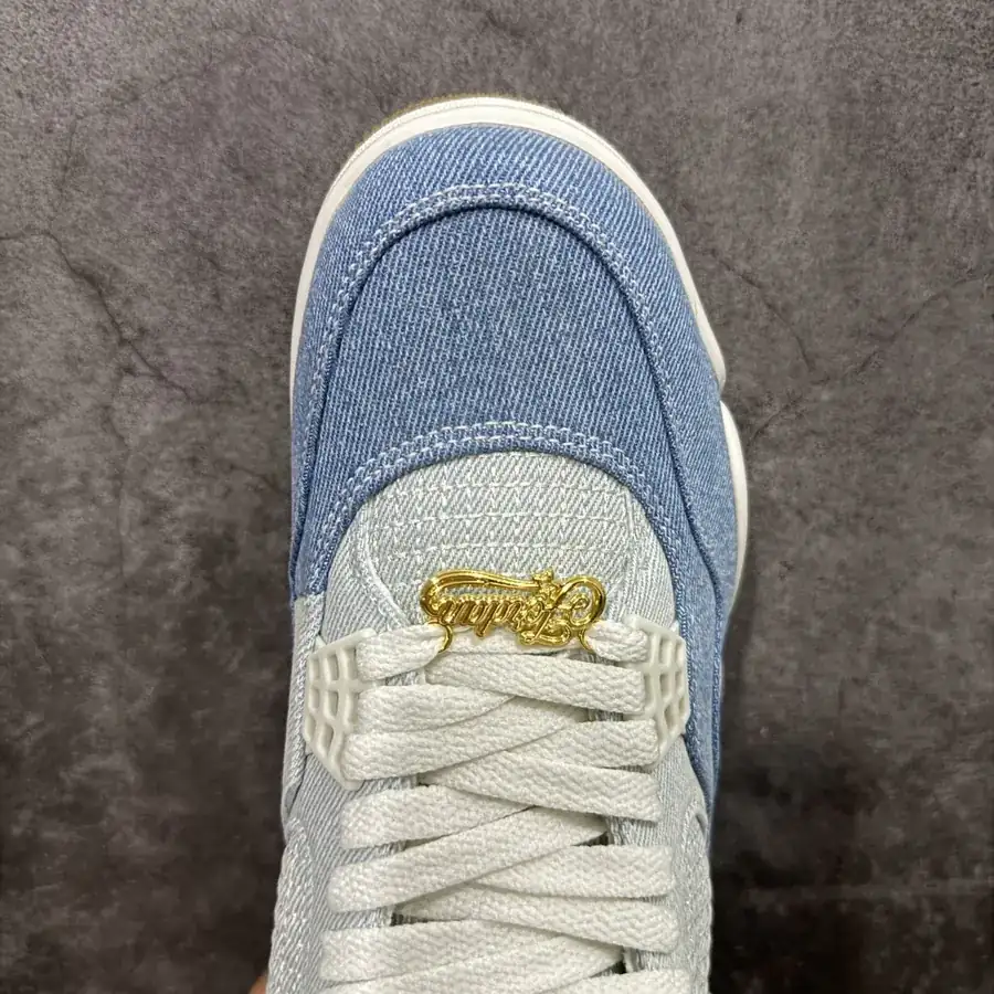 Air Jordan 4 Denim Worn Blue