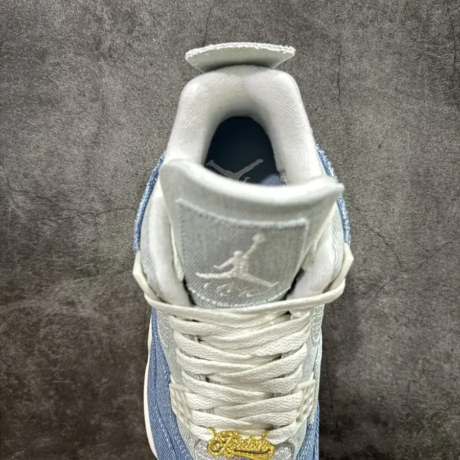 Air Jordan 4 Denim Worn Blue