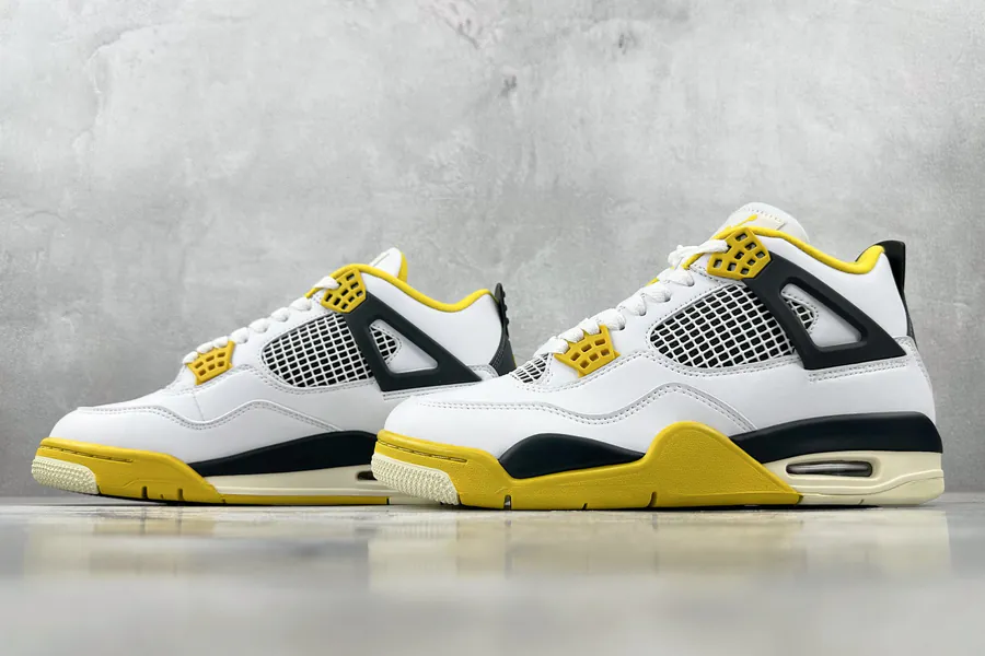 Jordan Air Jordan 4 Vivid Sulfur White Yellow