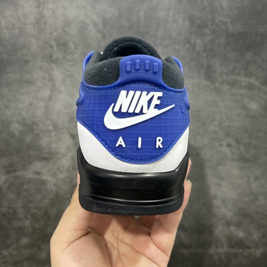 Nike Air 4 RM Resoled Retro Basketball Shoe White Blue FQ7939 140