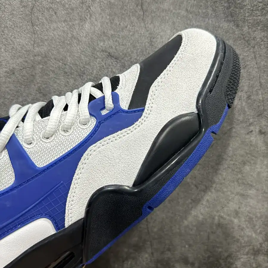 Nike Air 4 RM Resoled Retro Basketball Shoe White Blue FQ7939 140