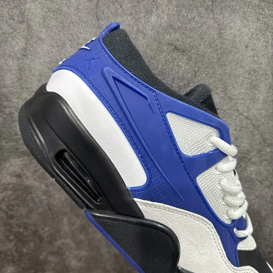 Nike Air 4 RM Resoled Retro Basketball Shoe White Blue FQ7939 140