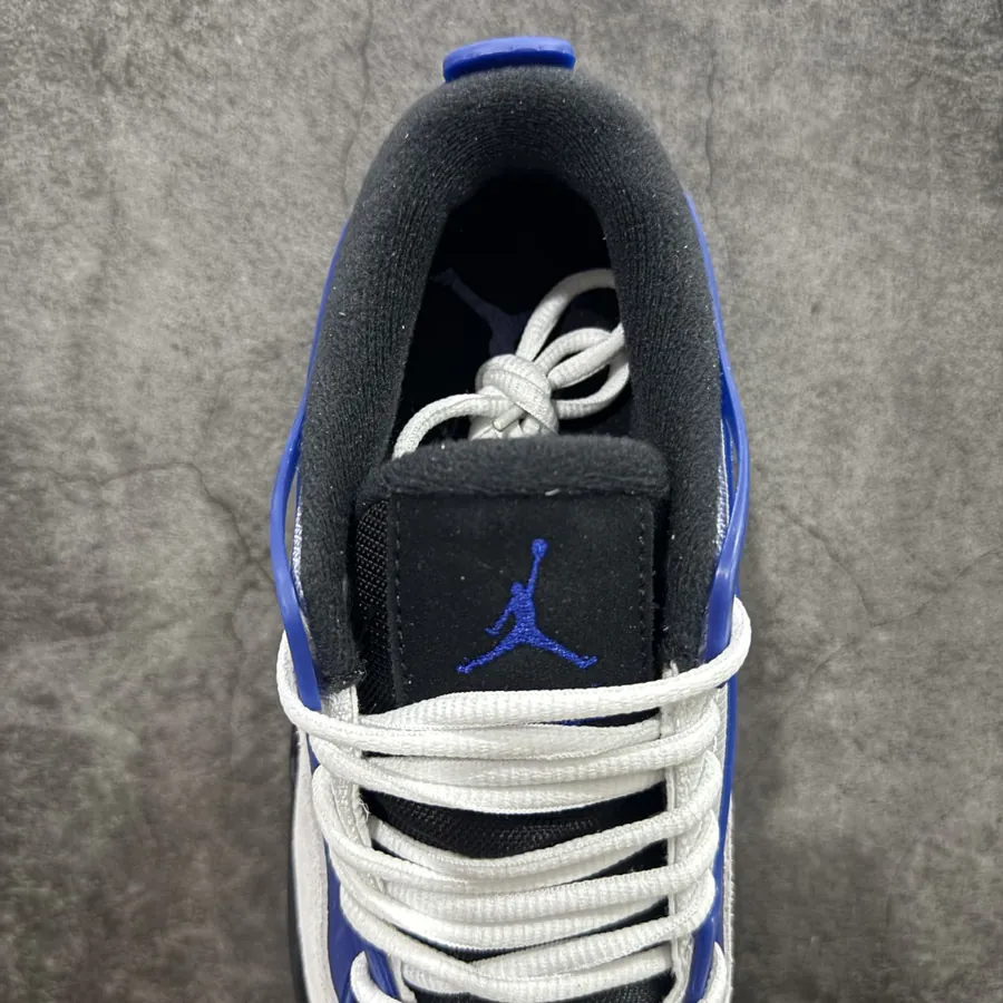 Nike Air 4 RM Resoled Retro Basketball Shoe White Blue FQ7939 140