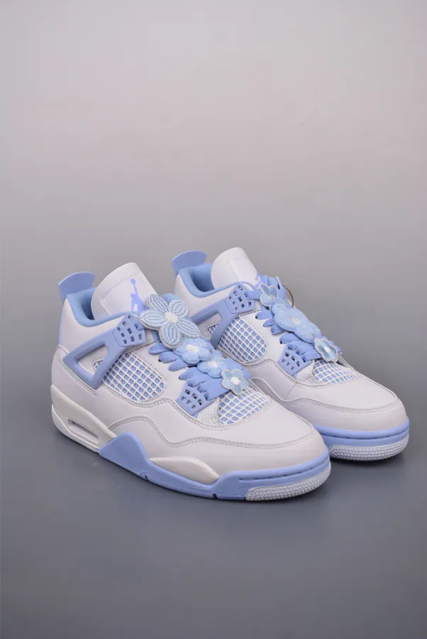 Air Jordan 4 Retro White Blue