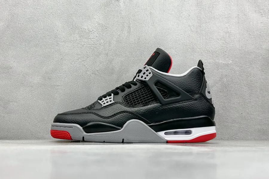 FV5029 006 Air Jordan 4 Retro 'Bred Reimagined' Black Red