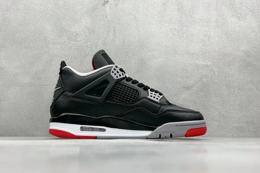 FV5029 006 Air Jordan 4 Retro 'Bred Reimagined' Black Red