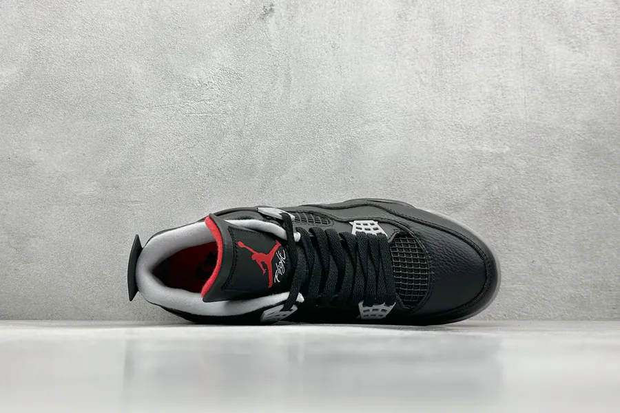 FV5029 006 Air Jordan 4 Retro 'Bred Reimagined' Black Red