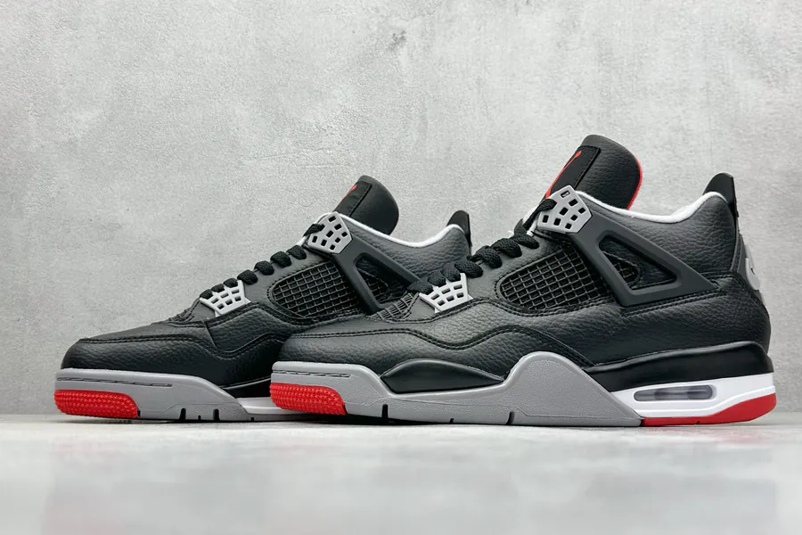FV5029 006 Air Jordan 4 Retro 'Bred Reimagined' Black Red