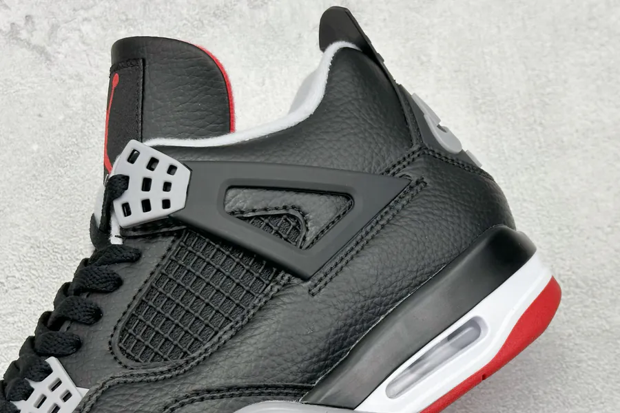 FV5029 006 Air Jordan 4 Retro 'Bred Reimagined' Black Red
