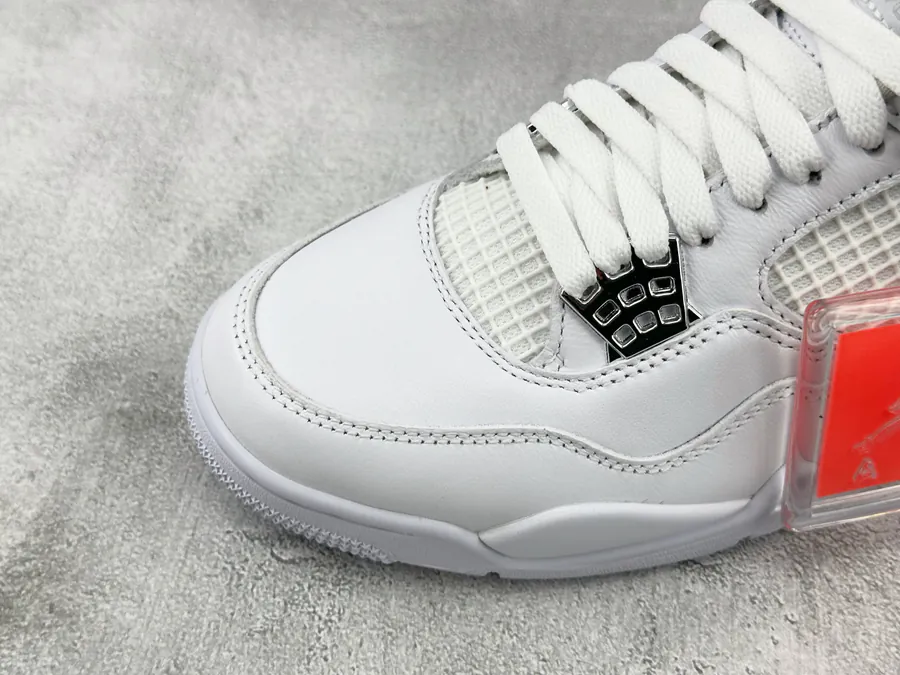 Jordan Air Jordan 4 Retro Pure Money Silver Buckle