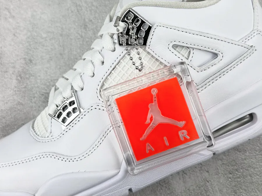 Jordan Air Jordan 4 Retro Pure Money Silver Buckle