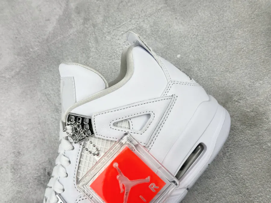 Jordan Air Jordan 4 Retro Pure Money Silver Buckle