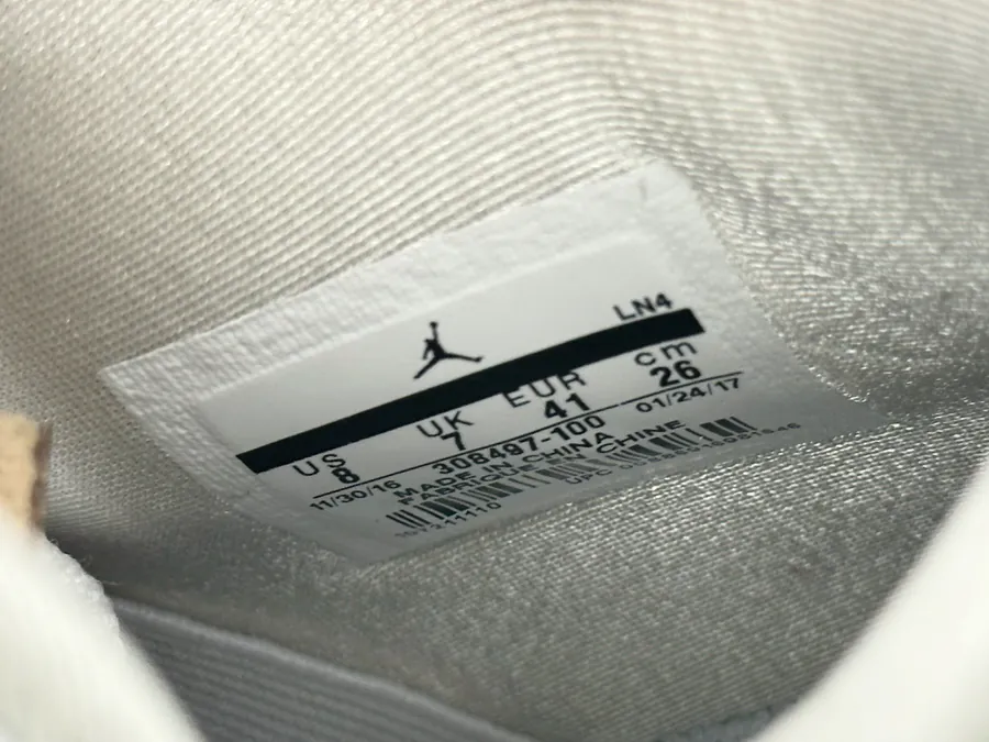 Jordan Air Jordan 4 Retro Pure Money Silver Buckle