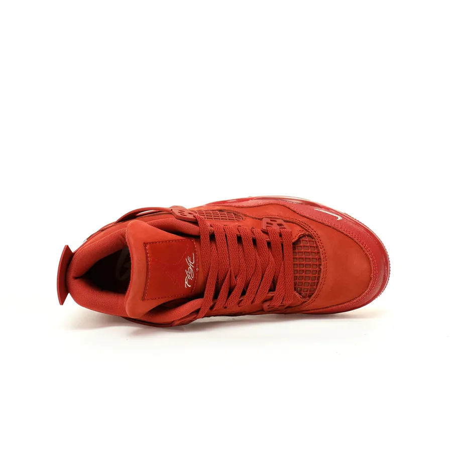 Nigel Syester x Air 4 'Firewood Orange' Retro Basketball Shoe