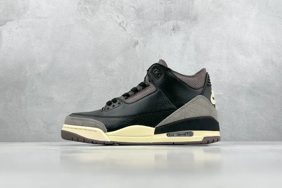 F Edition Exclusive A Ma Maniere x Air 3 Retro Black